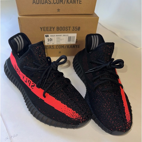 Yeezy Other - Adidas Yeezy Boost 350 V2 Coreblack/ Red